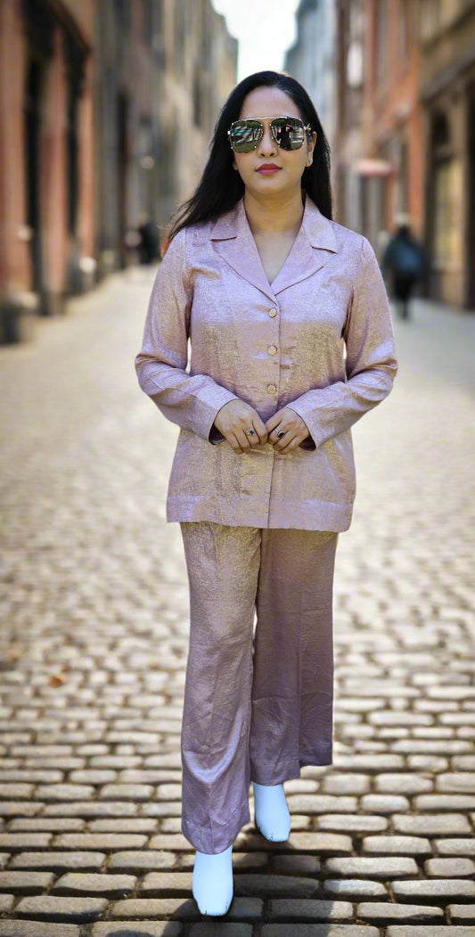 Milano Satin Foil cord set